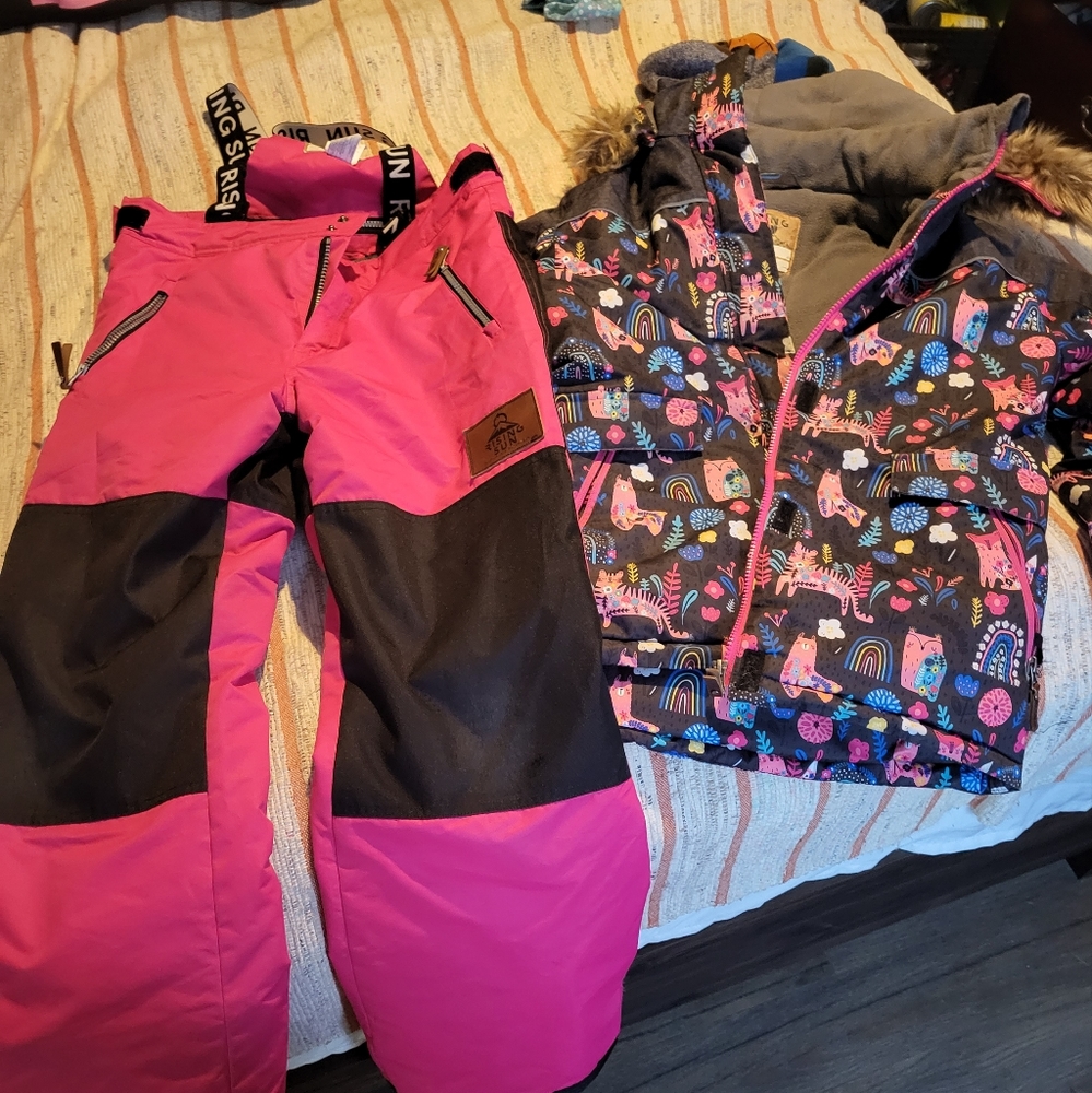 Snowsuit  girl teenagers